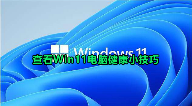 查看Win11电脑健康小技巧分享(如何查看win11)