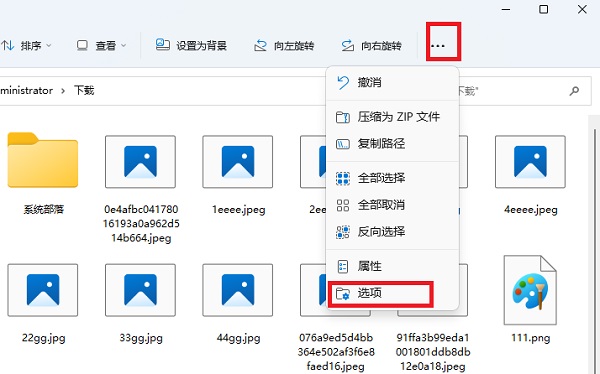 Win11图片文件不显示预览图的解决方法