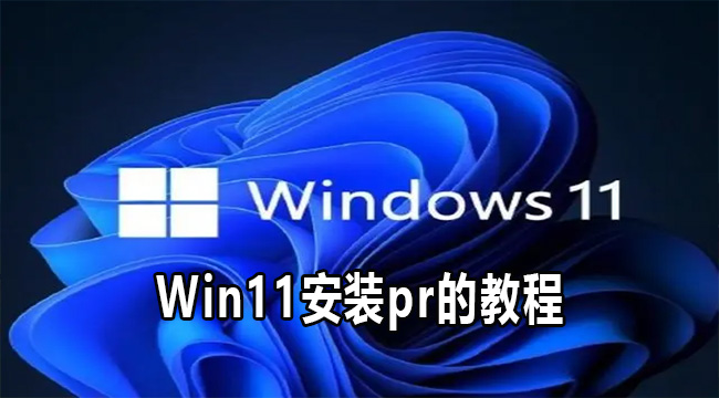 Win11安装pr的教程