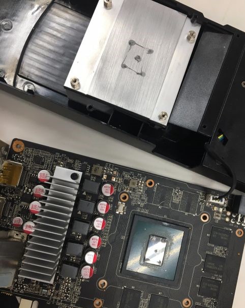 GTX1060显卡清灰教程