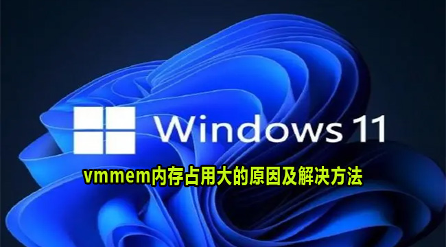 Win11系统vmmem内存占用大的原因及解决方法