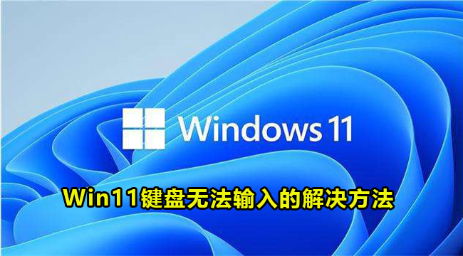 Win11键盘无法输入的解决方法