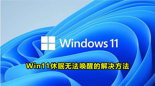 Win11休眠无法唤醒的解决方法