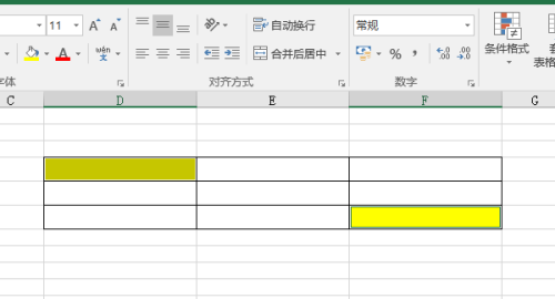 Excel 2016填充九宫格的方法