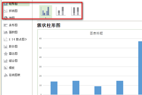 wps做柱状图表教程