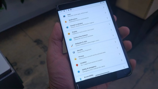 Surface Duo即将迎来系统更新 界面Win11实则安卓12L