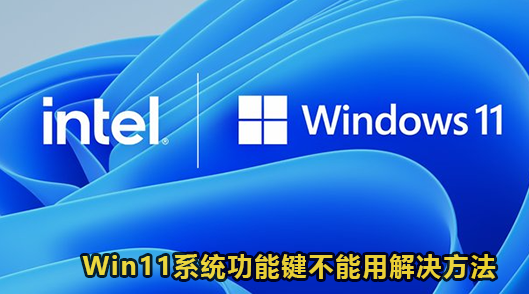 Win11系统功能键不能用解决方法