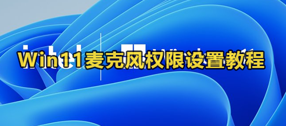 Win11麦克风权限设置教程