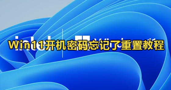 Win11开机密码忘记了重置教程