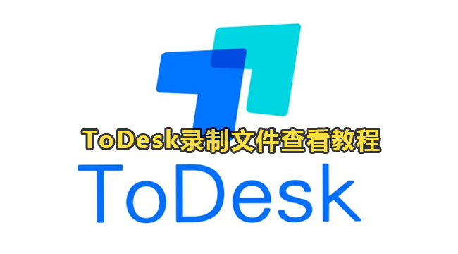 ToDesk录制文件查看教程