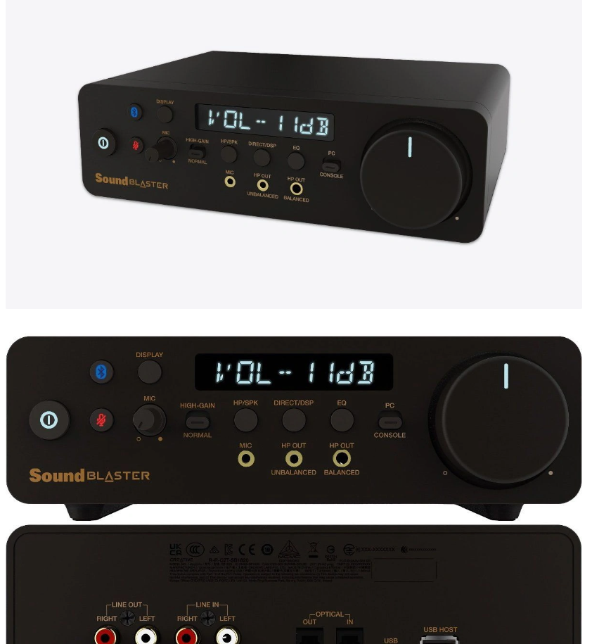 创新（Creative）推出全新 USB 声卡 Sound Blaster X5：双 DAC 设计，售价 279.99 美元