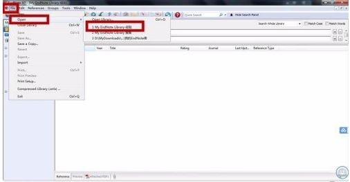 endnote创建library方法教程