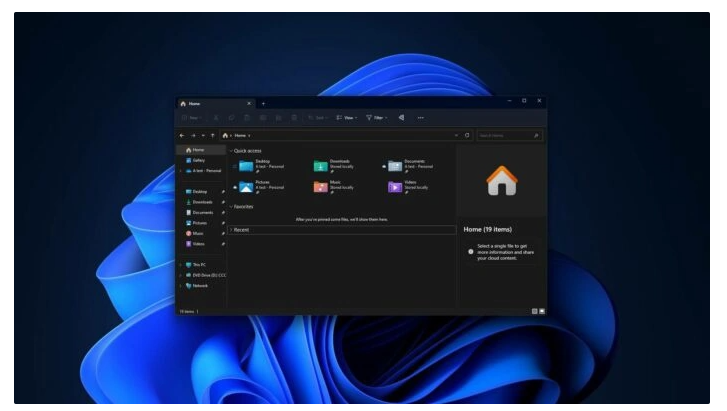 微软 Win11 文件资源管理器将迎来大更新，全新界面和功能曝光