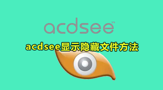 ACDSee设置显示隐藏文件的方法