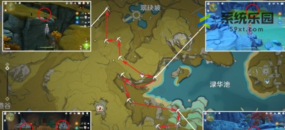 原神3.8石珀收集路线介绍