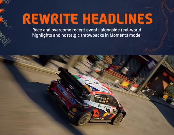 赛车游戏《EA Sports WRC》今日发售，登陆 PS5 / XSX / PC 平台