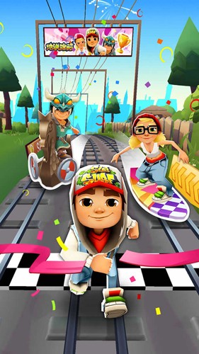 Subway Surfers初始版截图