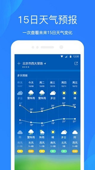 小米天气兼容版截图