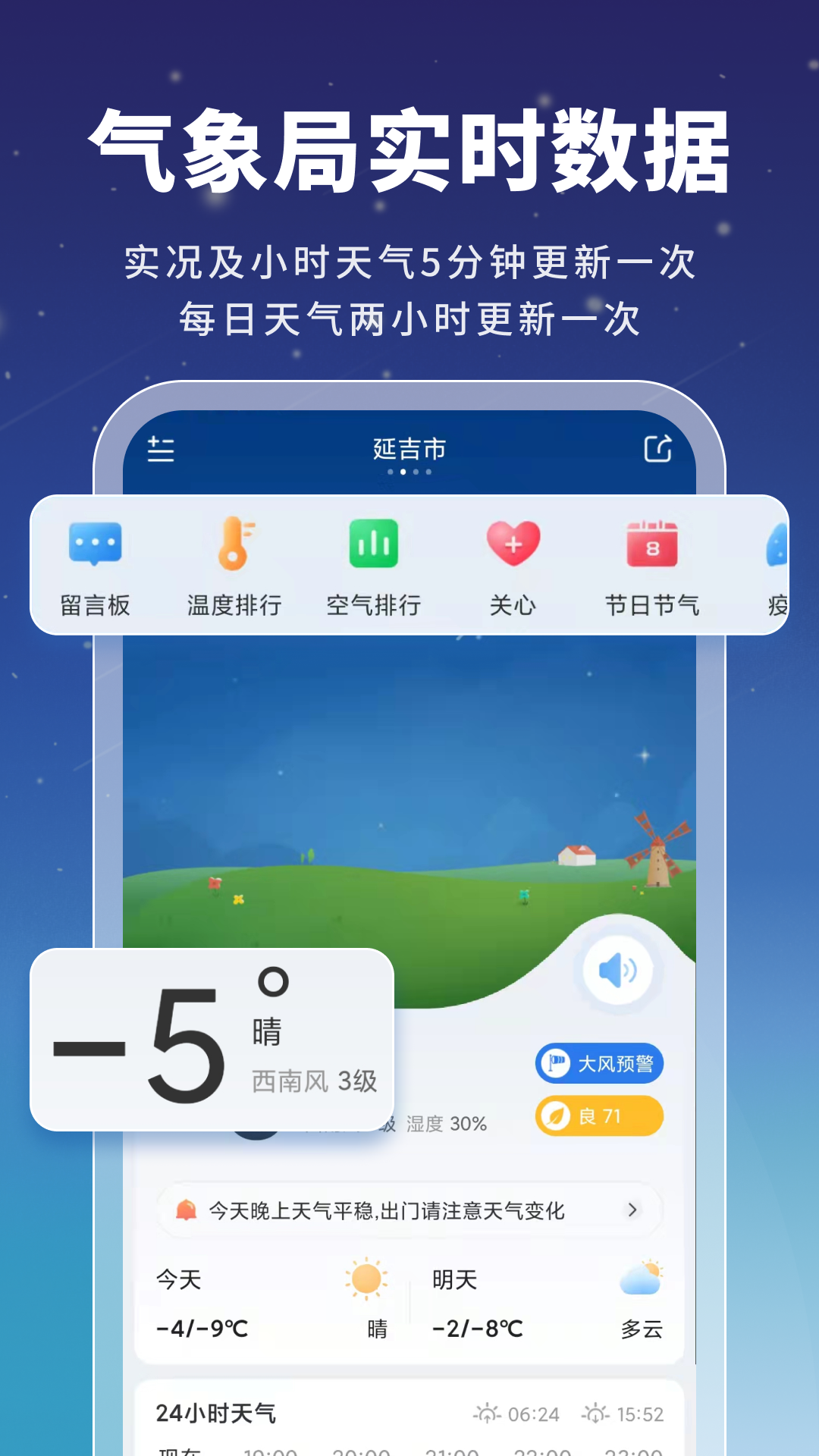 绘星天气云截图