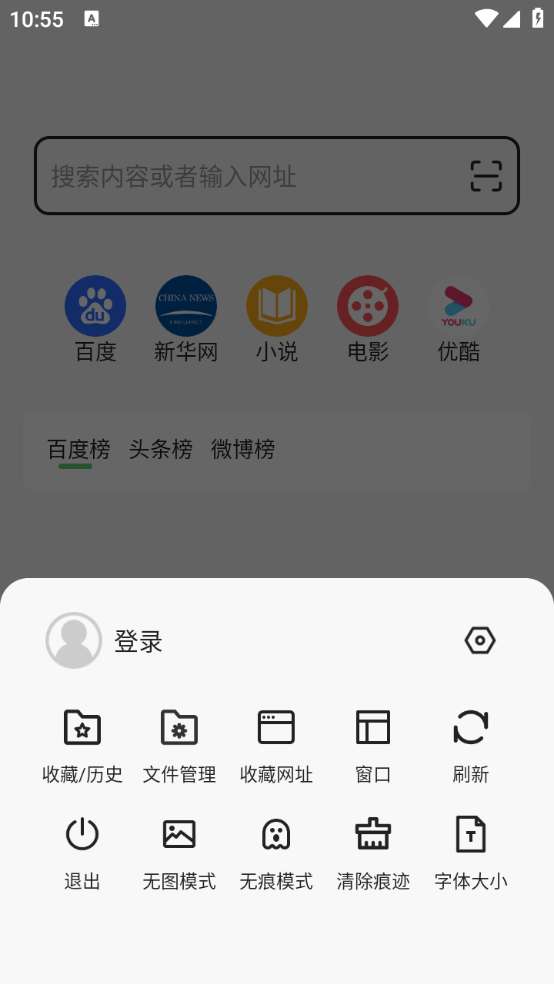 次源浏览器截图