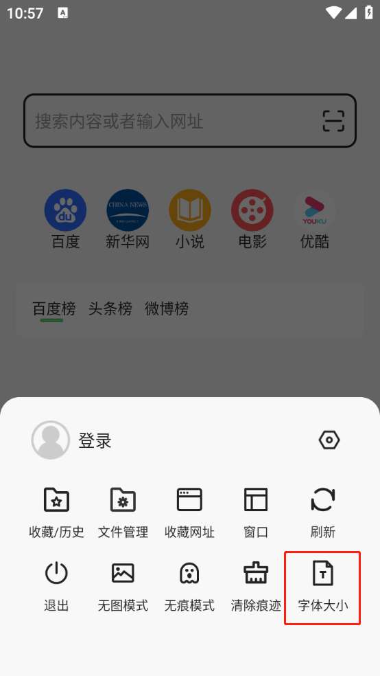 次源浏览器截图