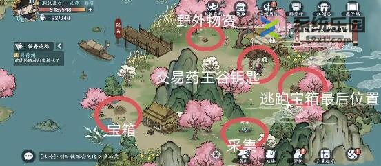 方寸对决燕子坞江湖志全探索介绍