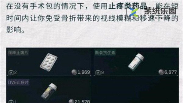 三角洲行动药品使用方法